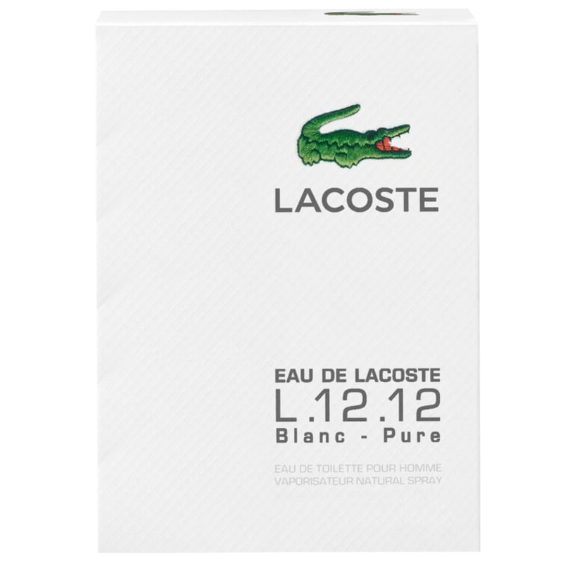 L.12.12 Blanc Lacoste Eau de Toilette - Perfume Masculino 100ml