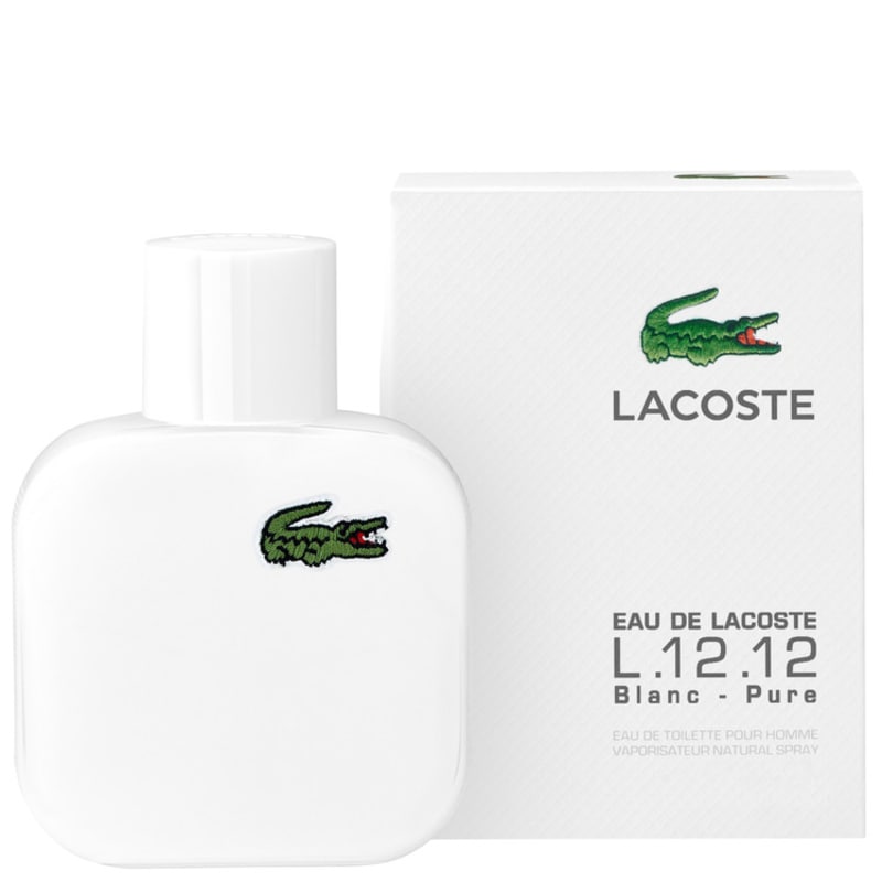 L.12.12 Blanc Lacoste Eau de Toilette - Perfume Masculino 100ml