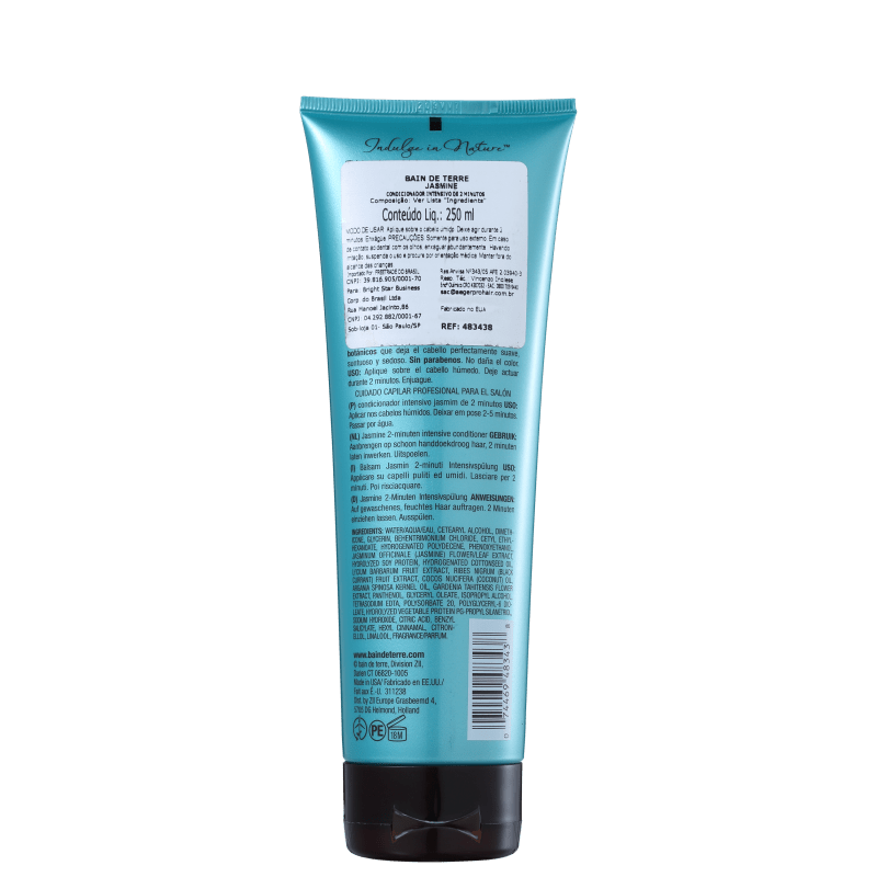 Bain de Terre Jasmine 2-Minute Intense Conditioner - Tratamento 250ml
