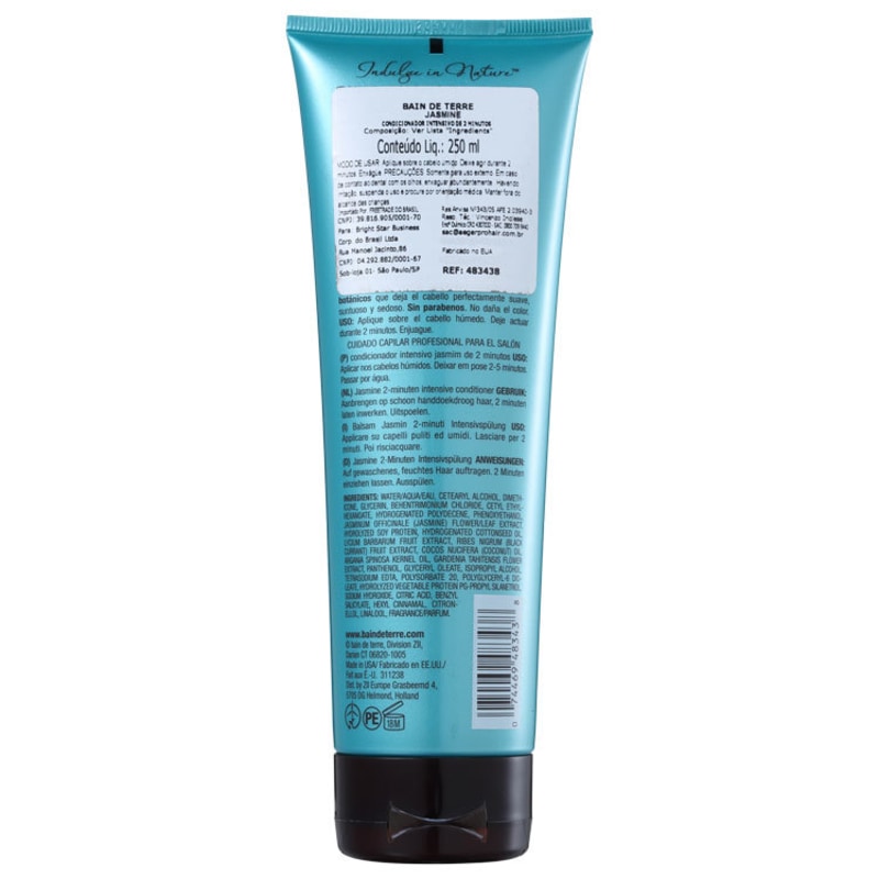 Bain de Terre Jasmine 2-Minute Intense Conditioner - Tratamento 250ml