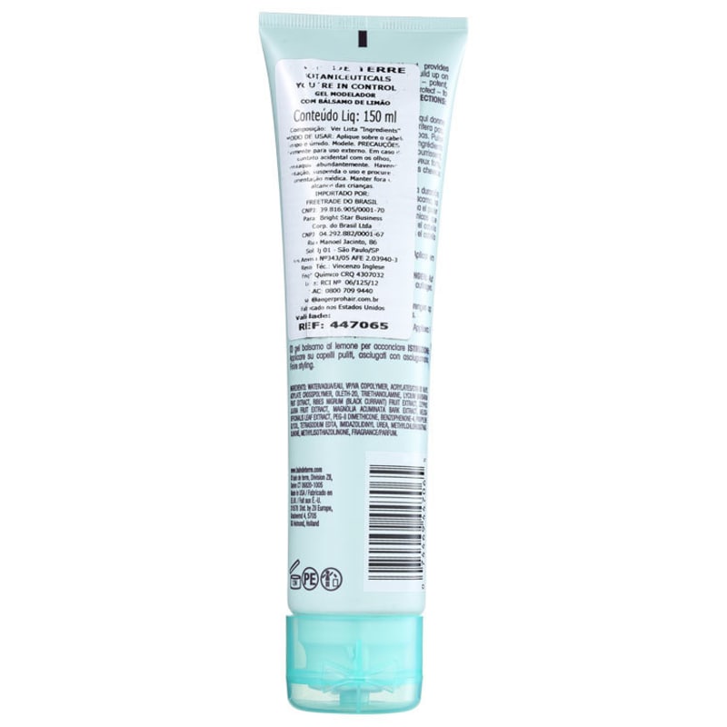 Bain de Terre Styling You'Re In Control Lemon Balm Shaping - Gel Volumador 150ml