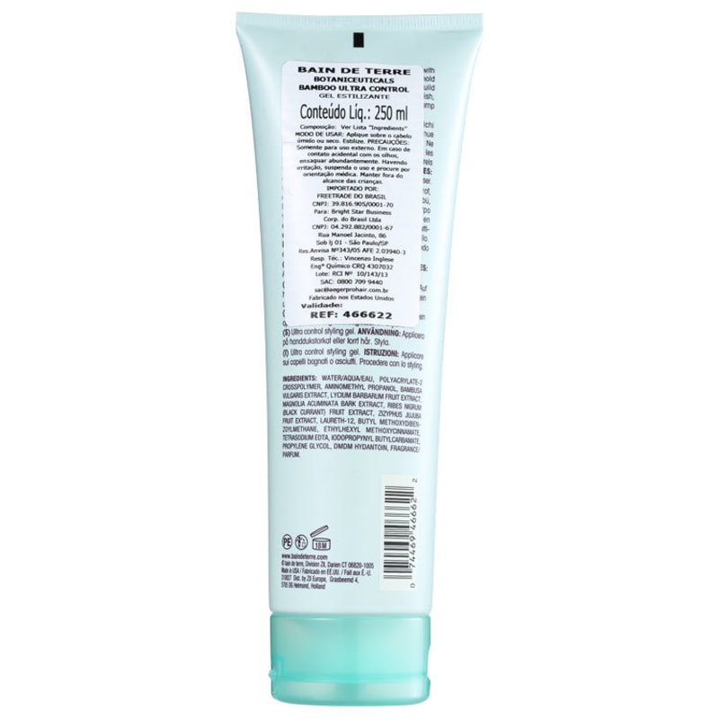Bain de Terre Bamboo Ultra Control Styling - Gel 250ml