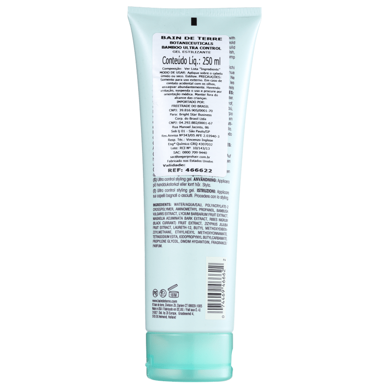 Bain de Terre Bamboo Ultra Control Styling - Gel 250ml