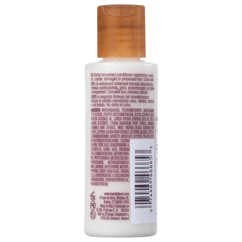 Bain De Terre Coconut Papaya Ultra Hydrating Conditioner - Condicionador 50ml