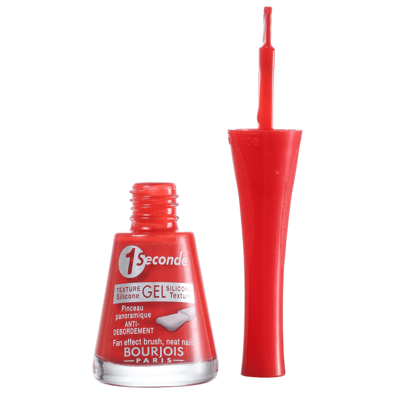 Bourjois 1 Seconde Gel T10 Rouge Poppy - Esmalte Cremoso 8ml