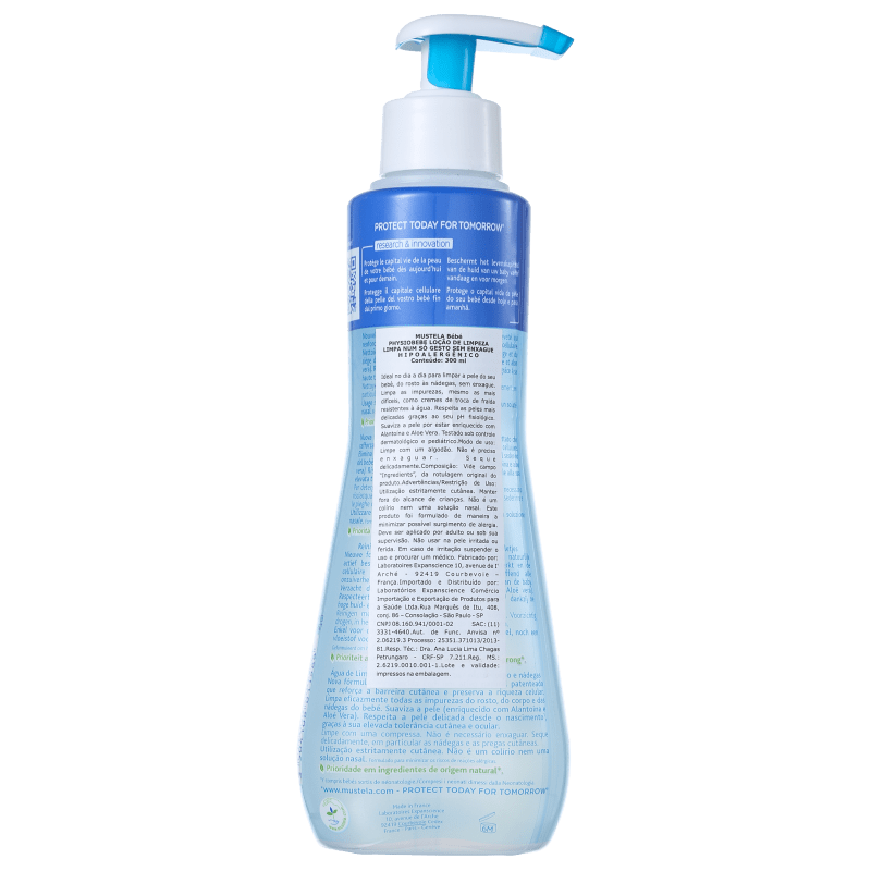 Mustela Bébé PhysiObébé - Água de Limpeza 300ml