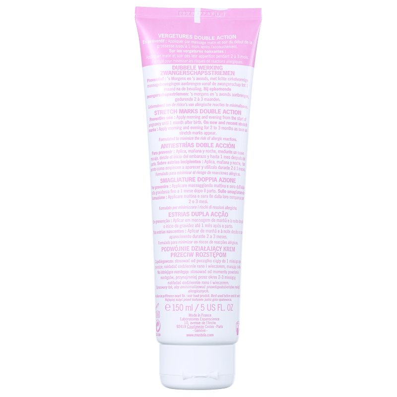 Mustela 9 Mois Vergetures Double Action - Creme para Estrias 150ml