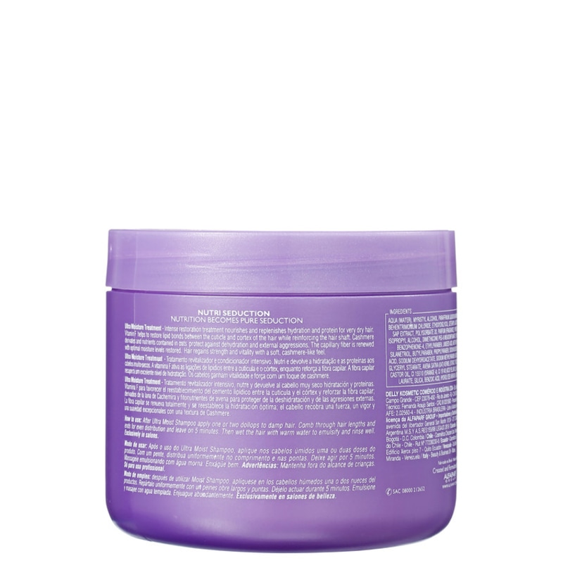 Alfaparf Nutri Seduction Ultra Moisture Treatment - Tratamento 500g
