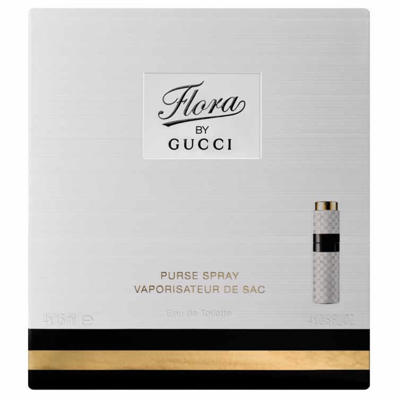 Flora by Gucci Purse Spray Eau de Toilette - Perfume Feminino 4x15ml