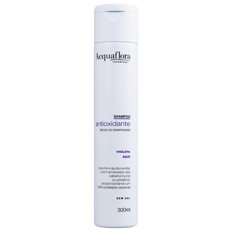 Acquaflora Antioxidante Secos ou Danificados - Shampoo 300ml