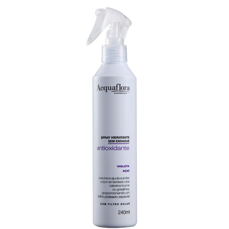 Acquaflora Antioxidante Spray Hidratante Sem Enxágue - Leave-In 240ml