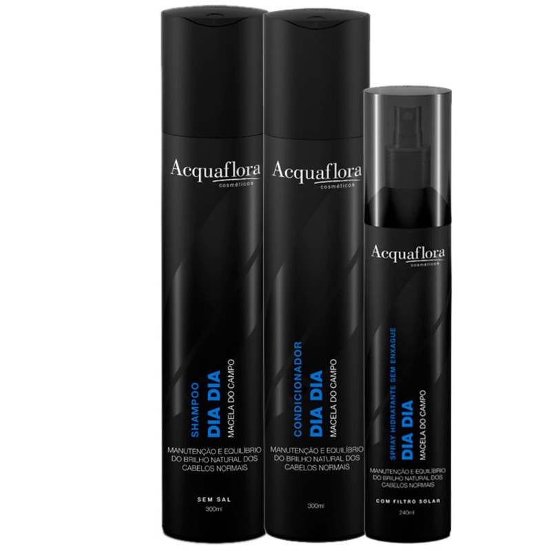 Acquaflora Dia Dia Leave-In Kit (3 Produtos)