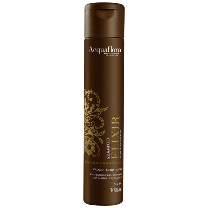 Acquaflora Elixir Secos e Danificados - Shampoo 300ml