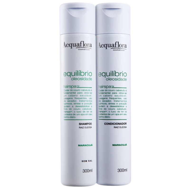 Acquaflora Equilíbrio Oleosidade Raiz Oleosa Duo Kit (2 Produtos)