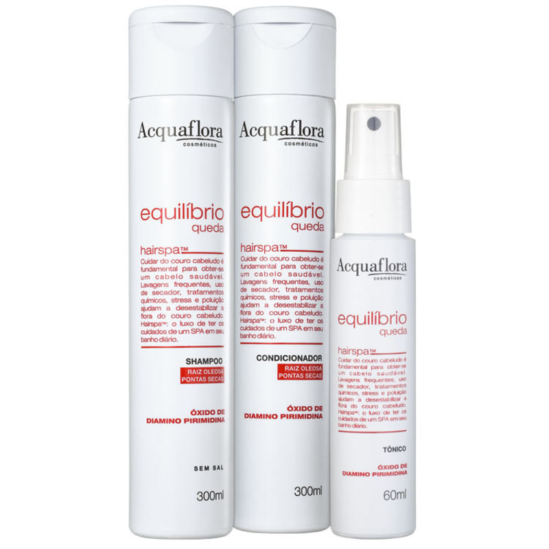 Acquaflora Equilibrio Queda Super Kit (3 Produtos)