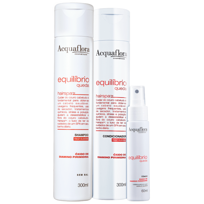 Acquaflora Equilibrio Queda Super Kit (3 Produtos)