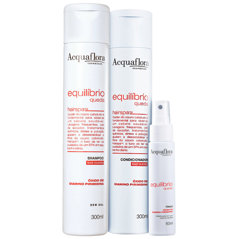Acquaflora Equilibrio Queda Super Kit (3 Produtos)