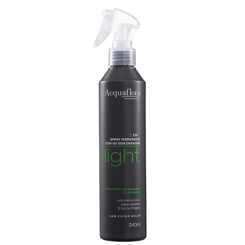 Acquaflora Light 2 em 1 Spray Hidratante Com ou Sem Enxágue - Condicionador 240ml
