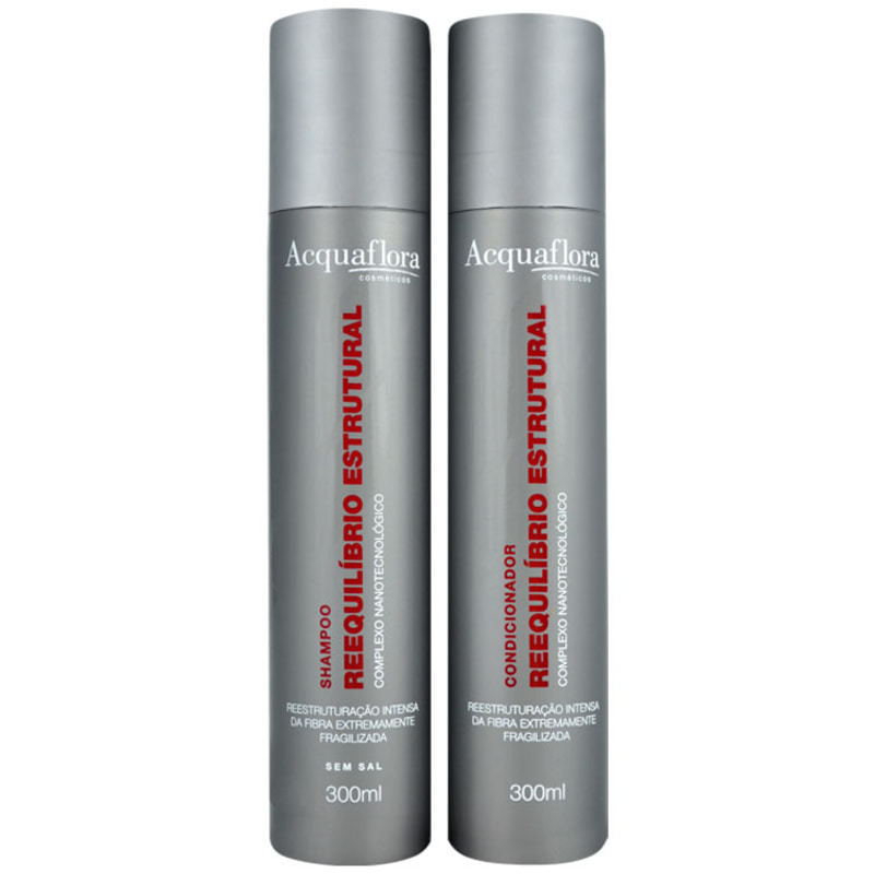 Acquaflora Reequilíbrio Estrutural Duo Kit (2 Produtos)