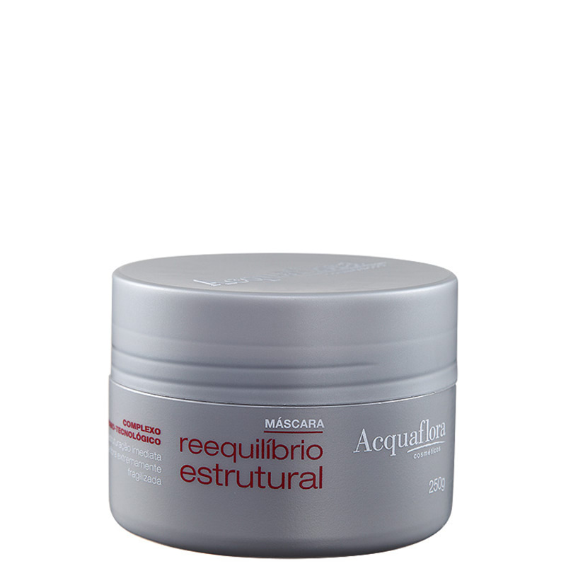 Acquaflora Reequilíbrio Estrutural - Máscara de Tratamento 250g