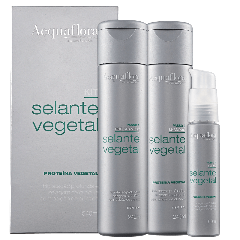 Acquaflora Selante Vegetal Kit (3 Produtos)