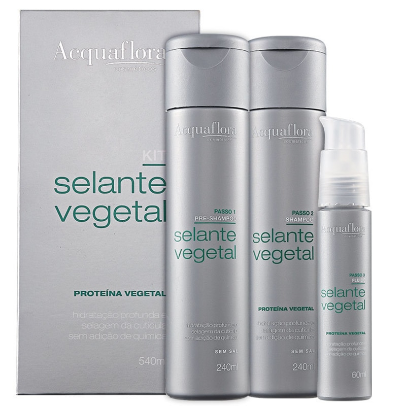 Acquaflora Selante Vegetal Kit (3 Produtos)