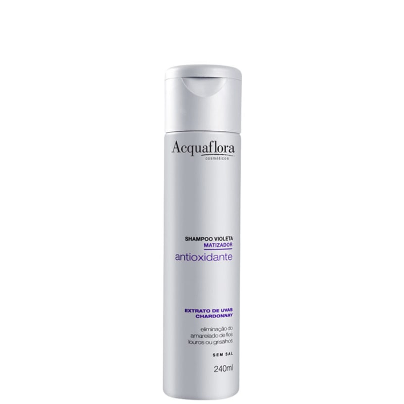 Acquaflora Violeta Antioxidante Matizador - Shampoo 240ml