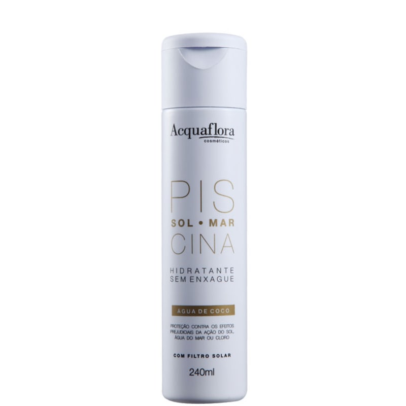 Acquaflora Sol Mar Piscina Hidratante Sem Enxágue - Leave-In 240ml