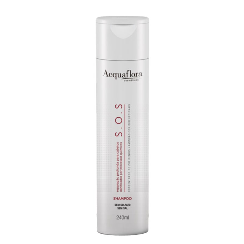 Acquaflora S.O.S Reparação Profunda - Shampoo 240ml