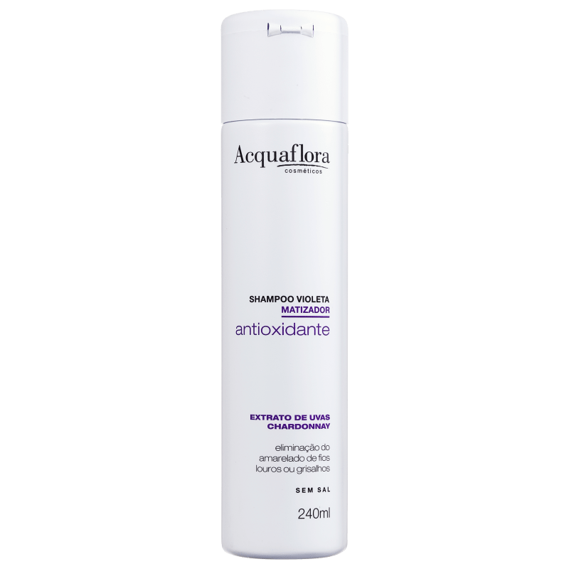 Acquaflora Violeta Antioxidante Matizador - Shampoo 240ml
