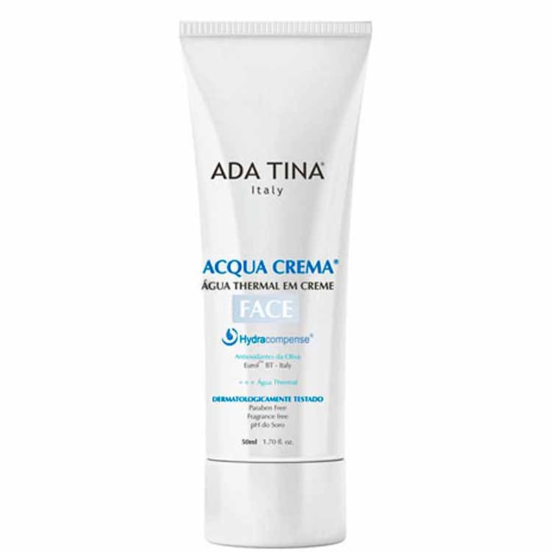 Ada Tina Acqua Crema Face - Hidratante Facial 50ml