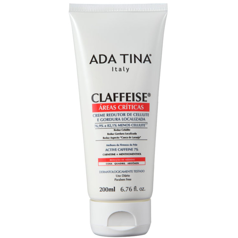 Ada Tina Claffeise Áreas Críticas - Creme Redutor de Celulite 200ml