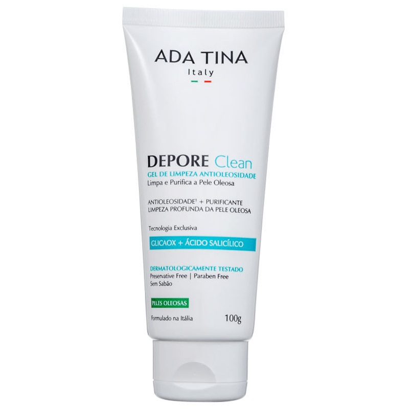 Ada Tina Depore Clean - Gel de Limpeza Facial 100ml