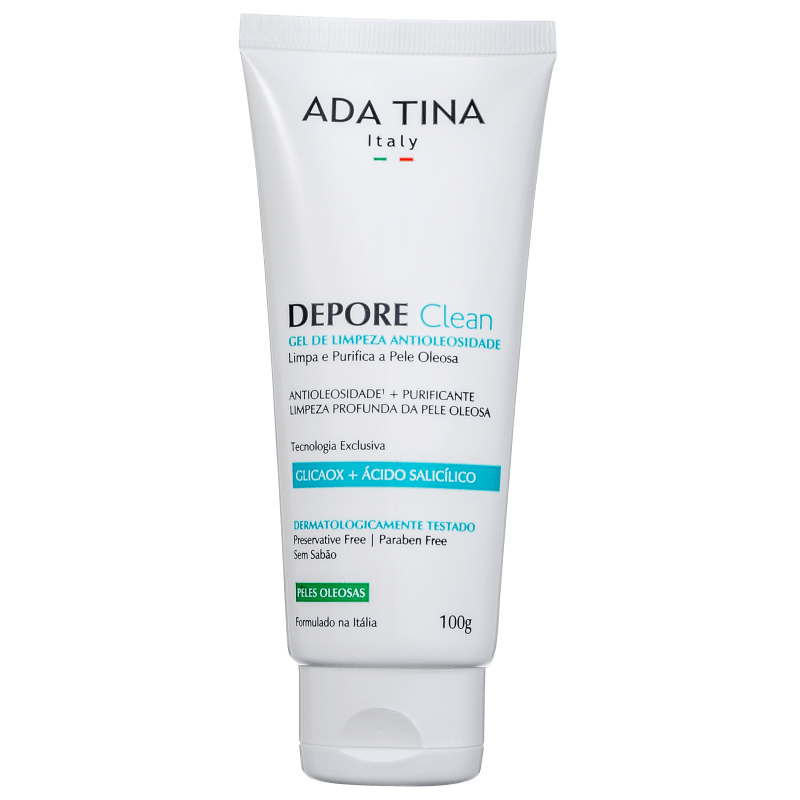 Ada Tina Depore Clean - Gel de Limpeza Facial 100ml