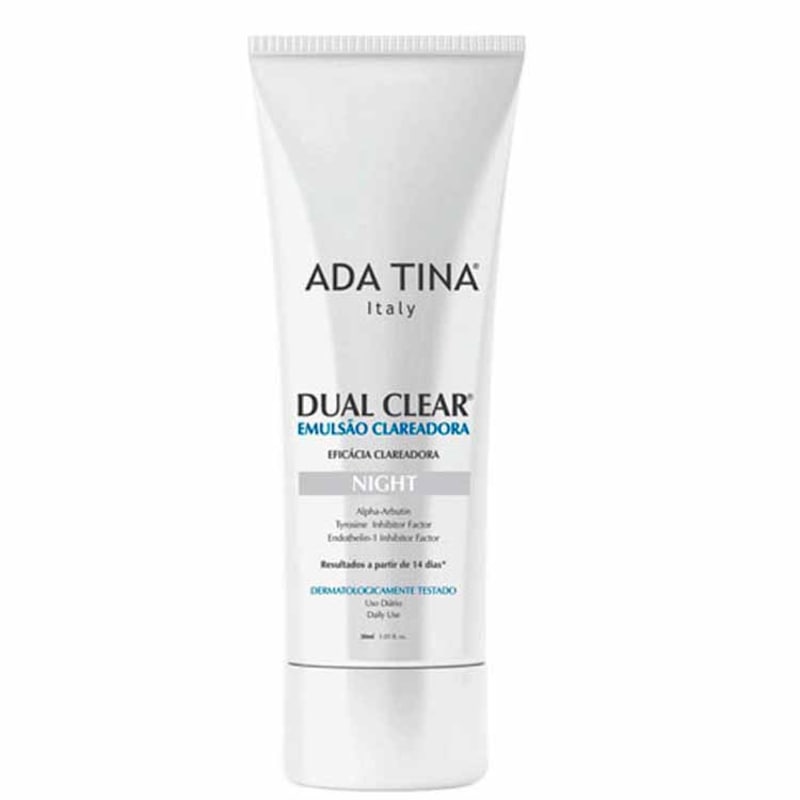 Ada Tina Dual Clear Night - Emulsão Clareadora de Manchas 30ml