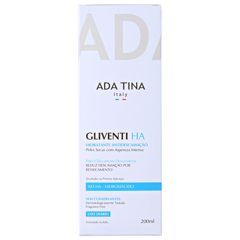 Ada Tina Gliventi HA - Creme Hidratante Antidescamação 200ml