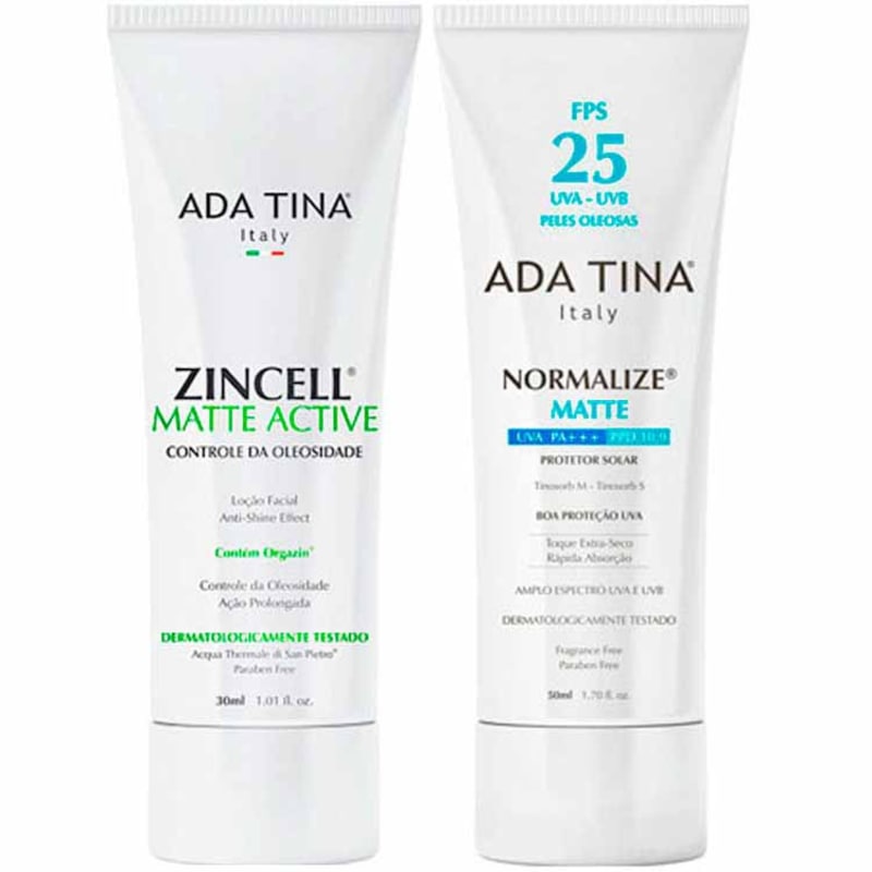 Ada Tina Normalize Zincell Kit (2 Produtos)
