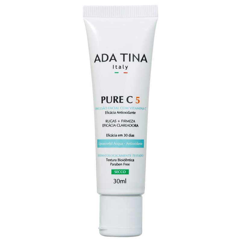 Ada Tina Pure C 5% - Emulsão Facial 30ml