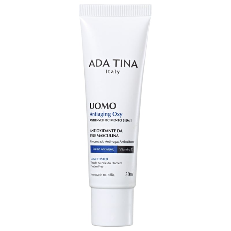 Ada Tina Uomo Antiaging Oxy - Creme para Rugas e Anti-Idade 30ml