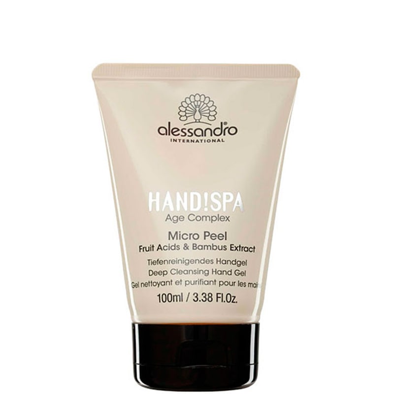 Alessandro Age Complex Micro Peel - Gel de Limpeza Profunda para Mãos 100ml