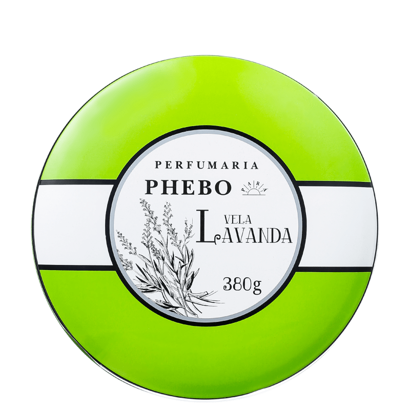 Águas de Phebo Lavanda - Vela Perfumada 380g