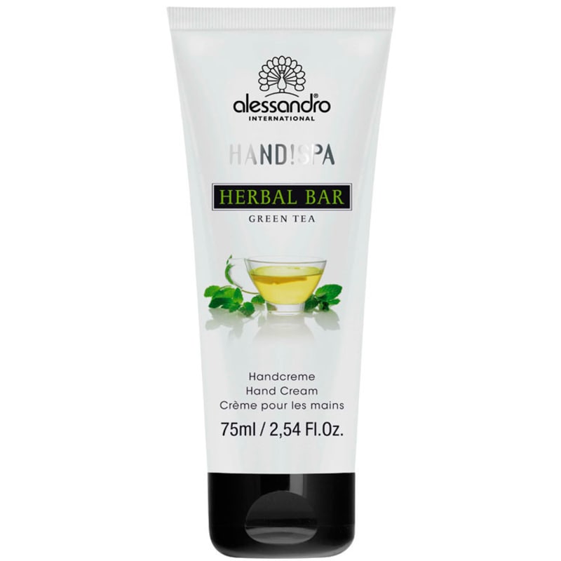 Alessandro Flower Bar Hand Cream Green Tea - Creme para Mãos 75ml