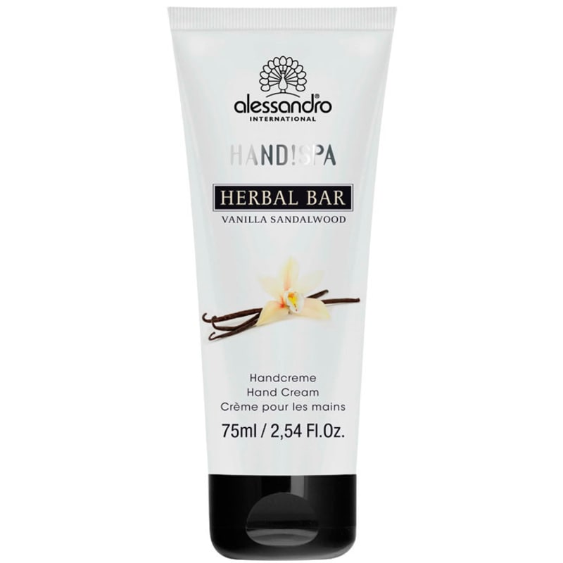 Alessandro Flower Bar Hand Cream Vanilla Sandalwood - Creme para Mãos 75ml