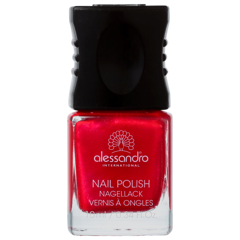 Alessandro International Nail Polish Berry Red - Esmalte Cremoso 10ml