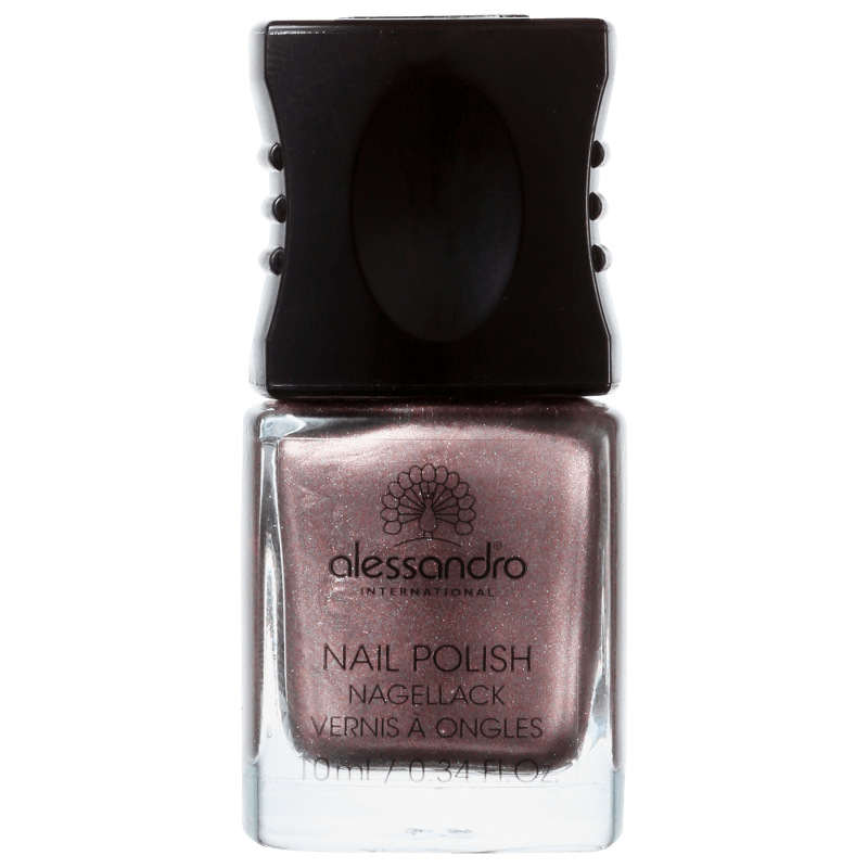 Alessandro International Nail Polish Brown Metallic - Esmalte Metálico 10ml
