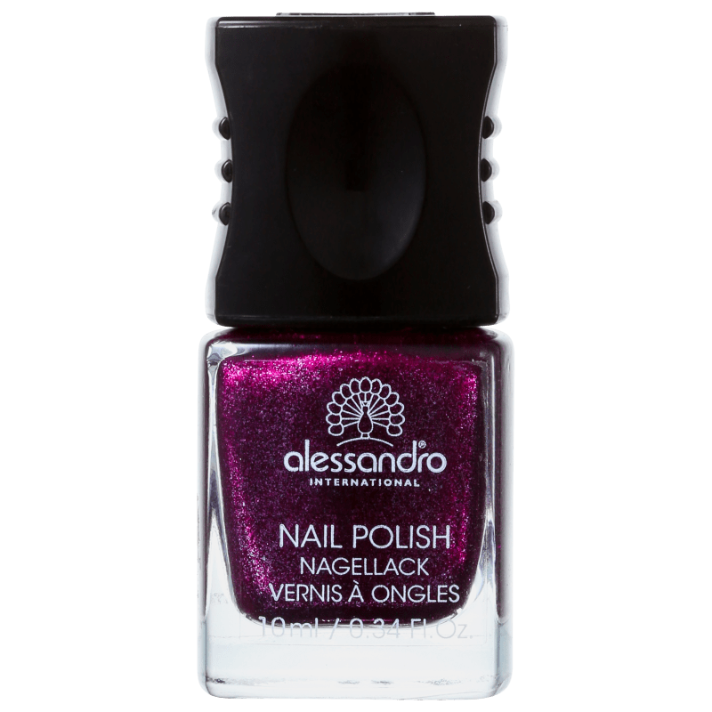 Alessandro International Nail Polish Purple Purpose Glitter - Esmalte Glitter 10ml