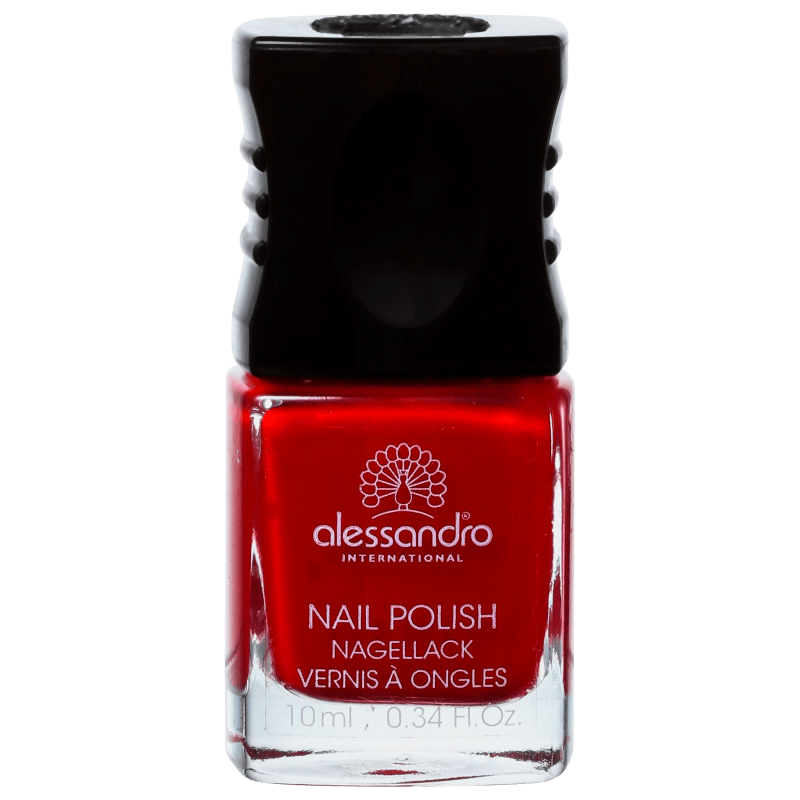 Alessandro International Nail Polish Secret Red - Esmalte Cremoso 10ml