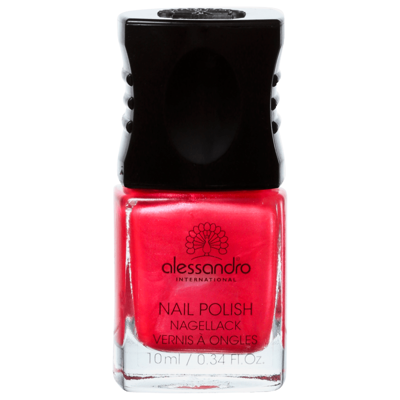 Alessandro International Nail Polish Shiny Strawberry - Esmalte Cremoso 10ml