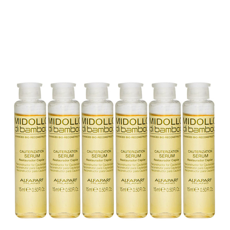 Alfaparf Midollo di Bamboo Cauterization - Serum 6x15ml