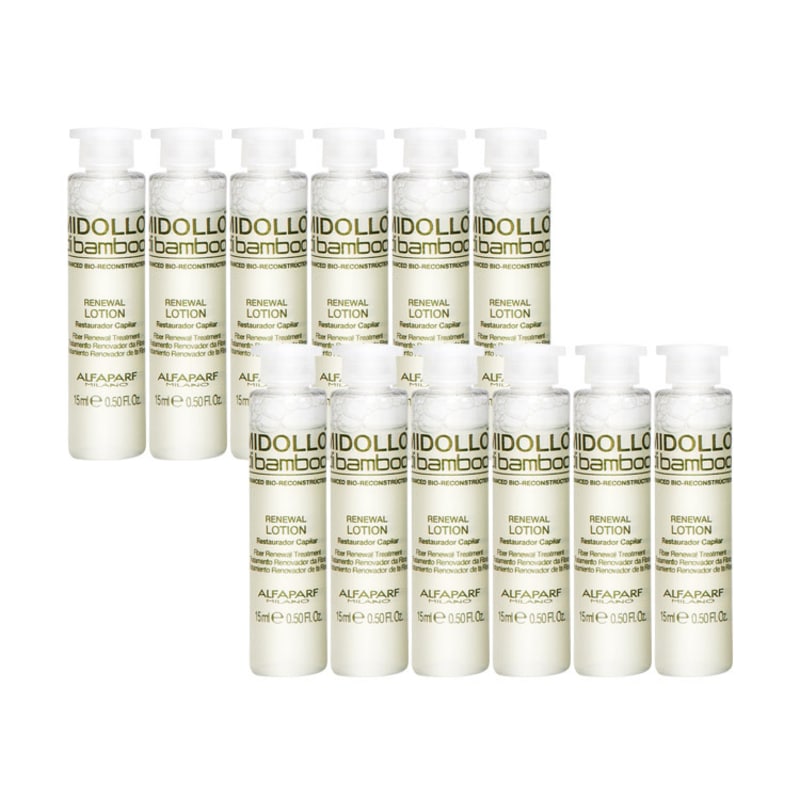 Alfaparf Midollo di Bamboo Renewal Lotion - Loção Restauradora - 12x15ml